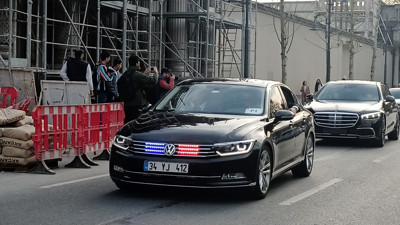 İstanbul'a gelen Rus heyeti Çırağan Sarayı'nda