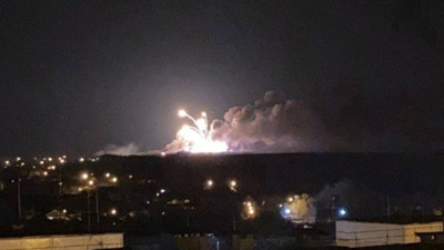 Rus ordusuna ait mühimmat deposu patladı: 4 yaralı