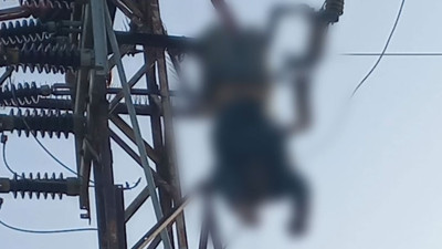 Çıktığı direkte elektrik akımına kapılarak can verdi