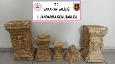 Sakarya’da tarihi eser operasyonu