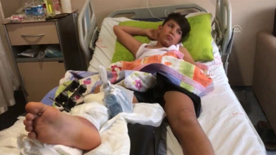 13 yaşındaki Bahtiyar sokak köpeklerinden kaçarken cipin altında kaldı