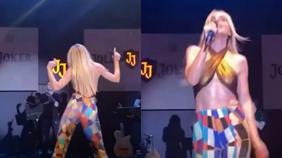 Gülşen'in dansı sosyal medyayı fena salladı