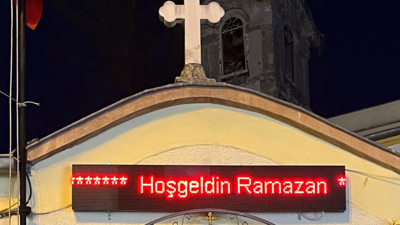 Kadıköy'deki Ayia Efimia Rum Ortodoks Kilisesi Ramazan'ın gelişini kutladı