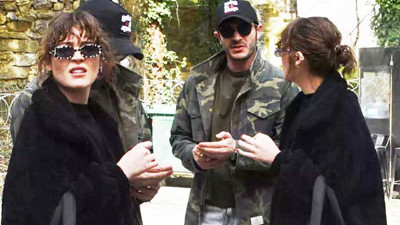 Burak Deniz, “Leyla ile Mecnun” dizisinin Leyla’sı Deniz Işın ile görüntülendi.