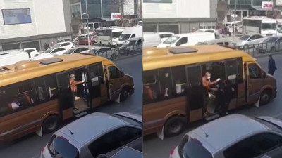 Minibüs şoförü kaza yapınca ortalığı birbirine kattı: Kavga edip araç kovaladı, “Yavaş” diyen yolcuları küfür ederek kovdu