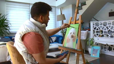 Para yerine mama istiyorlar! Sokak hayvanları için çiziyorlar…