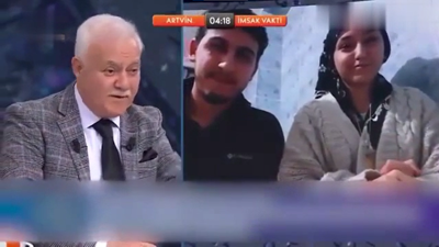 Yeni evli çiftin sorusu canlı yayında Nihat Hatipoğlu'nu şaşkına çevirdi