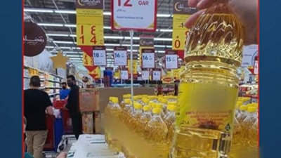 Katar'da Türk malı ayçiçek yağı sudan ucuz. Her şey katarlıların rahatı için