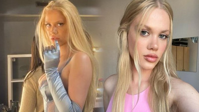 Serel Yereli'nin dekolteli pozuna tepki yağdı!