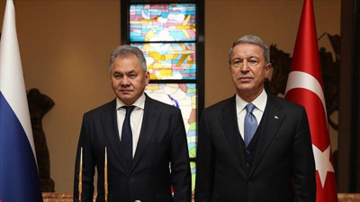 Hulusi Akar, Rus mevkidaşıyla görüştü