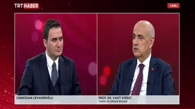 Bakan Kirişçi'den canlı yayında tepki çeken sözler