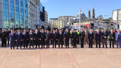 Türk Polis Teşkilatının kuruluşunun 177. yılı Taksim'de kutlandı