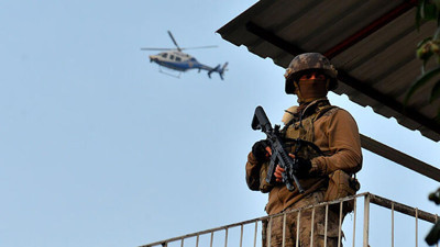 Helikopter destekli ‘çete’ operasyonu! Çok sayıda gözaltı var…