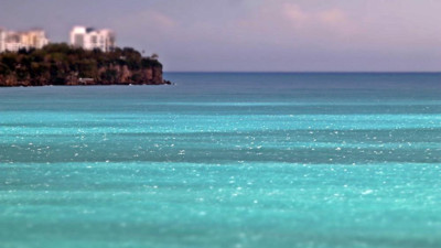 Antalya’da hava bir anda buz kesti