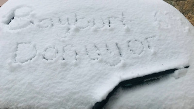 Bayburt Nisan'ın ortasında donuyor