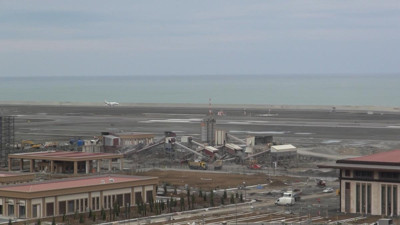 Denize dolgu Rize - Artvin Havalimanı'na test uçuşu