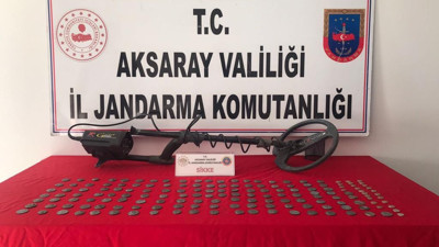 Aksaray'da definecilere suçüstü