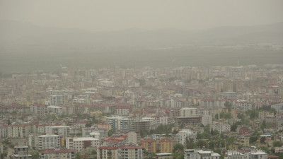 Osmaniye toz bulutlarına teslim oldu