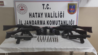Suriye sınırında silah kaçakçılığı operasyonu