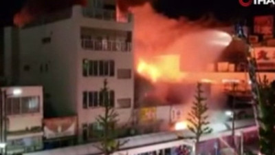 Japonya’da alışveriş merkezinde korkutan yangın