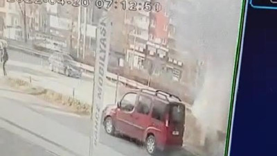 Bursa'daki hain saldırı kamerada