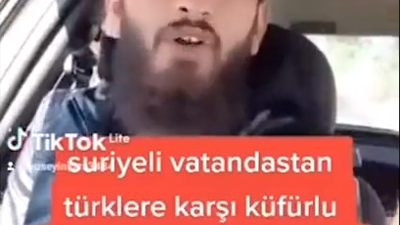 Suriyeli şahıs 'Ülkelerine dönsünler' diyen Türklere çok ağır küfür etti!