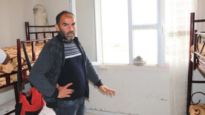 5 çocuk annesi pencereden kaçtı