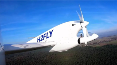 Hidrojen yakıtlı yolcu uçağı rekor kırdı