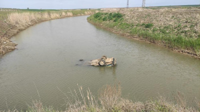 47 yaşındaki adamı sulama kanalı yuttu