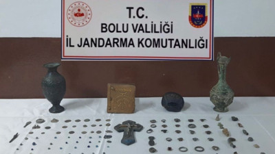 Bolu'da tarihi eser operasyonu