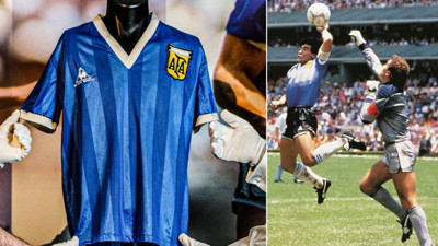 İşte futbol tarihinin en pahalı forması. Maradona o maçta giymişti