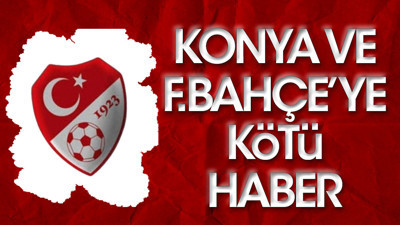 Fenerbahçe ve Konya'ya kötü haber. Tahkim Kurulu cezayı onadı.