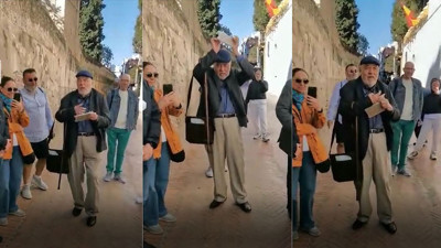 İlber Ortaylı'nın kendinden geçtiği anlar