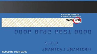 Kredi kartlarının üzerindeki "CVV ve İmza" nedir?