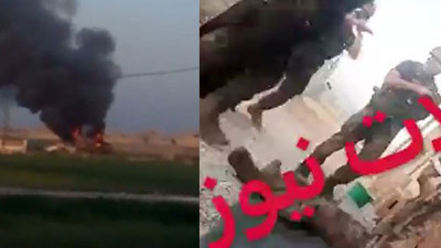 Son dakika... Terör örgütü PKK ABD malı füzeyle Özel Harekat aracına saldırdı! Topçular hemen karşılık verdi