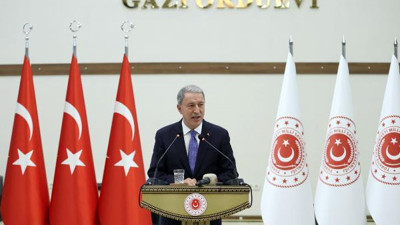 Bakan Akar: Teröristler yoğun zayiat verdi