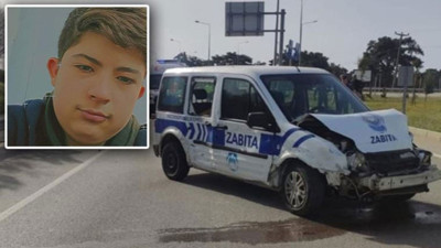 Zabıta aracının çarptığı motosikletli çocuk yaşamını yitirdi