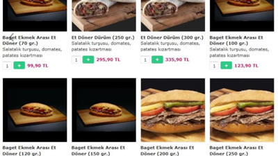 'Çıkart telefonunu bakayım' diyor muyuz? Türkiye'de 300 gram Ekmek arası döner 335 TL