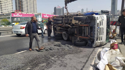 E-5 Karayolu metalle kaplandı