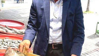 4 kiloluk levrek 500 liraya satıldı