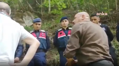 Jandarma çevrecilerin Eskencidere'deki taş ocağına gitmesine izin vermedi