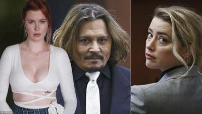 Ünlü manken İreland Baldwin'den, Johnny Depp'e destek