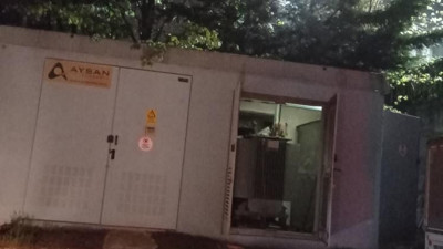 Trafodaki elektrik kablosunu çaldılar