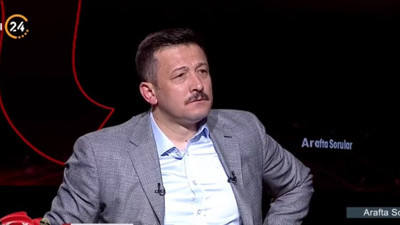 AKP'nin alacağı oyu canlı yayında açıkladı. AKP'li Hamza Dağ bir oran vermemiz doğru olmaz dedi