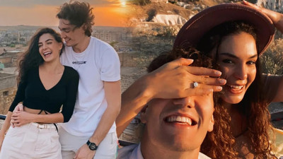 Önce Çeşme'de sonra Amerika'da düğün! Ebru Şahin ve Cedi Osman evleniyor