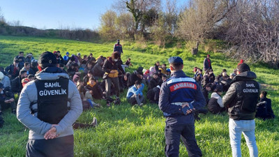 Çanakkale'de 4 ayda 1195 kaçak göçmen yakalandı