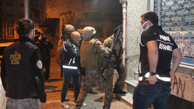 İstanbul'da özel harekat destekli uyuşturucu operasyonu