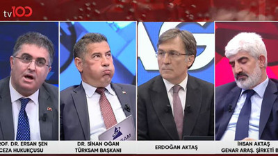 Ersan Şen ile Cem Kaya stüdyoda birbirine girdi! Sinan Oğan daha fazla dayanamadı