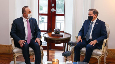 Bakan Çavuşoğlu, Panama Devlet Başkanı Cortizo ve mevkidaşı Mouynes ile görüştü