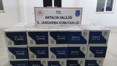 Kaçakçılara büyük darbe. Yarım milyon adet ele geçirildi